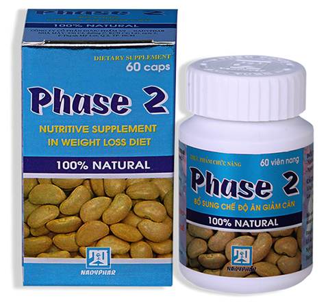 Phase 2 chiết xuất từ đậu trắng thiên nhiên 100%